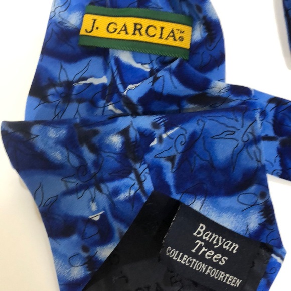 JERRY GARCIA TIE 100% SILK - Picture 3 of 4